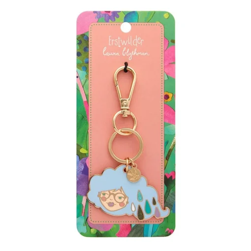 Outlet Lainey The Rainy Enamel Key Ring Enamel Key Rings