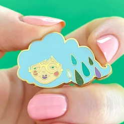 Hot Lainey The Rainy Enamel Pin Enamel Pins