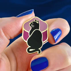 Fashion Le Chat Miaule Enamel Pin Enamel Pins