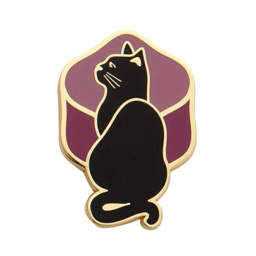 Fashion Le Chat Miaule Enamel Pin Enamel Pins