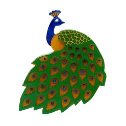 Cheap Le Peacock Royal Brooch Brooches