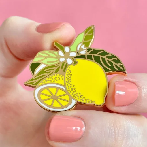 Cheap Lemon Drop Enamel Pin Enamel Pins