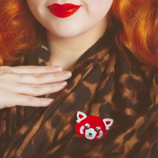 Online Lesser Rusty Red Panda Brooch Brooches