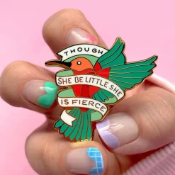 Cheap Little And Fierce Enamel Pin Enamel Pins
