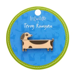 Flash Sale Long Dog Enamel Pin Enamel Pins