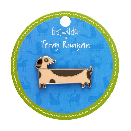 Flash Sale Long Dog Enamel Pin Enamel Pins