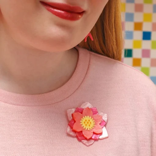 Flash Sale Lotus Rising Brooch Brooches