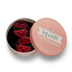 Flash Sale Lou-Lou Ladybug Hair Clips Set - 2 Piece Hair Clips & Claws