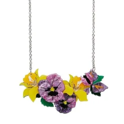 Shop Love-In-Idleness Flower Necklace (Small) Necklaces