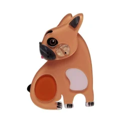 Clearance Luce The French Bulldog Brooch Brooches