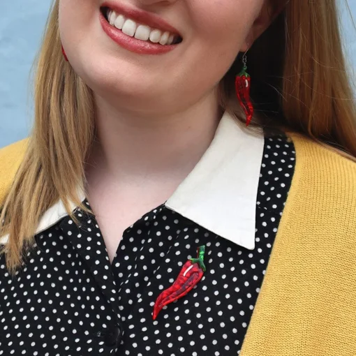 Shop Lucky Little Horn Brooch Brooches