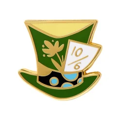 Store Mad Hatter'S Tea Party Hat Enamel Pin Enamel Pins