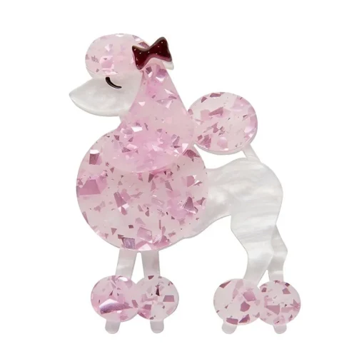 Fashion Madame Caniche Brooch Brooches