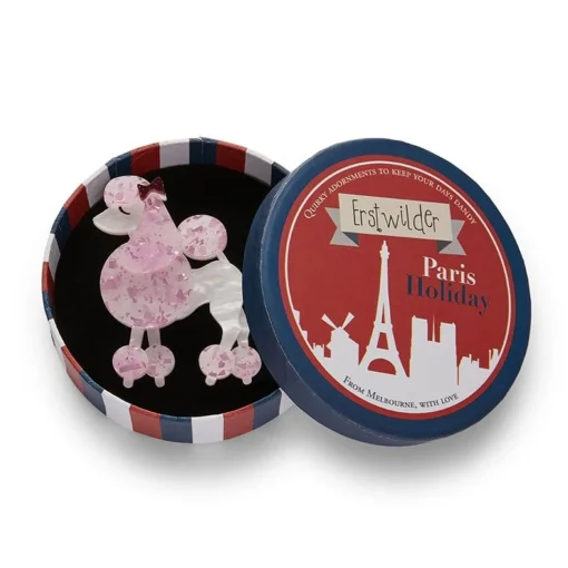 Fashion Madame Caniche Brooch Brooches