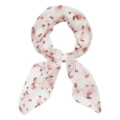 Sale Madame Caniche Head Scarf - White Scarves