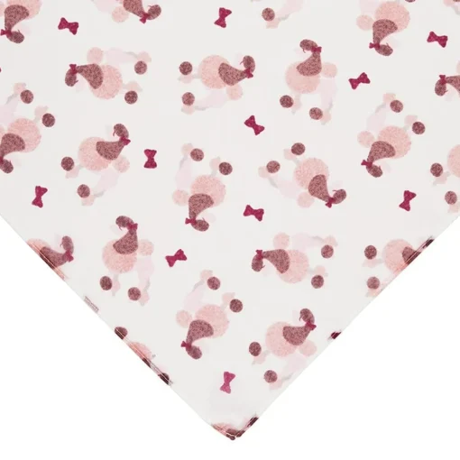 Sale Madame Caniche Head Scarf - White Scarves