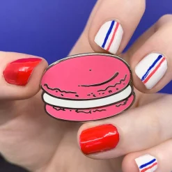 New Magnifique Macaron Enamel Pin Enamel Pins