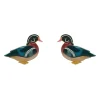 Fashion Mallard Ballard Stud Earrings Earrings