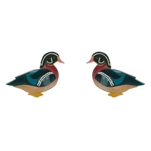 Fashion Mallard Ballard Stud Earrings Earrings