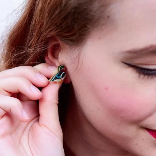 Fashion Mallard Ballard Stud Earrings Earrings