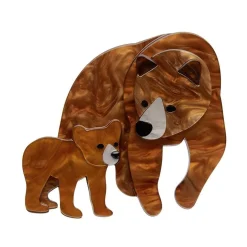 Fashion Mama Bear Brooch Brooches