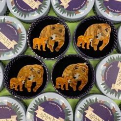Fashion Mama Bear Brooch Brooches