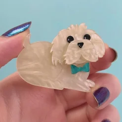 Flash Sale Marc The Maltese Mini Brooch Brooches