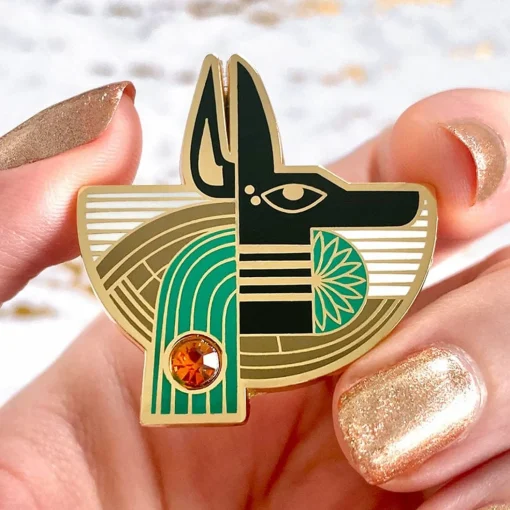 Shop Master Of Secrets Anubis Enamel Pin Enamel Pins