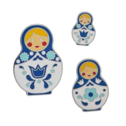 Discount Matryoshka Memories Pin Set Enamel Pins