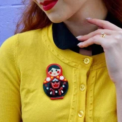 Store Matryoshka Memories Toy Brooch Brooches
