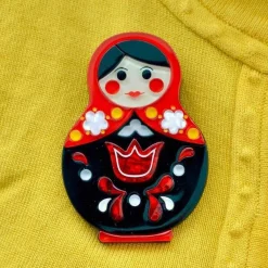 Store Matryoshka Memories Toy Brooch Brooches
