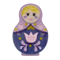 Clearance Matryoshka Memories Toy Brooch Brooches