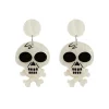 Fashion Memento Mori Earrings Earrings
