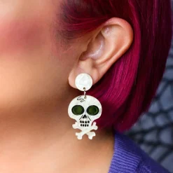 Fashion Memento Mori Earrings Earrings