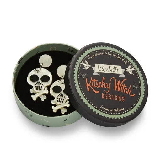 Fashion Memento Mori Earrings Earrings