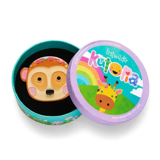 Discount Miah The Meercat Brooch Brooches