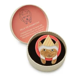 Best Sale Millie The Magnificent Cat Brooch Brooches