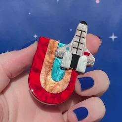 Outlet Mission To The Moon Brooch Brooches