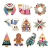 Hot Modern Holiday Enamel Pin Pack - 10 Piece Enamel Pins
