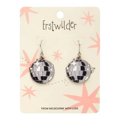 Best Mosaic Mirror Enamel Drop Earrings Enamel Earrings