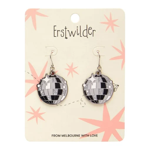 Best Mosaic Mirror Enamel Drop Earrings Enamel Earrings