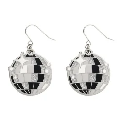 Best Mosaic Mirror Enamel Drop Earrings Enamel Earrings