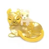 Shop Mother Cub Love Lion Brooch Brooches