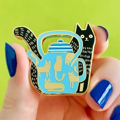 Discount Mouse Tea Enamel Pin Enamel Pins