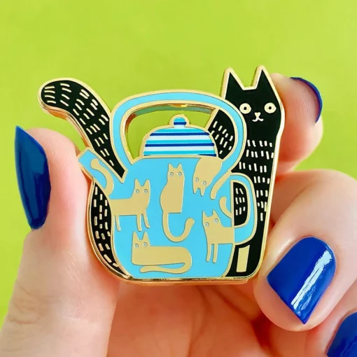 Discount Mouse Tea Enamel Pin Enamel Pins