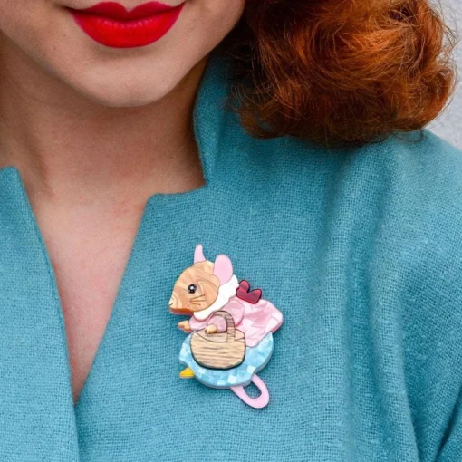 Flash Sale Mrs. Tittlemouse Brooch Brooches