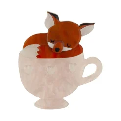 Hot Mug Full Of Hugs Brooch Brooches