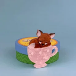 Hot Mug Full Of Hugs Brooch Brooches