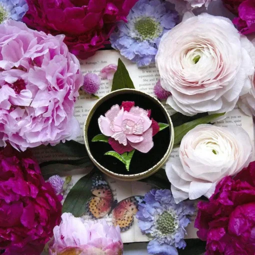 Cheap My Little Peony Brooch Brooches