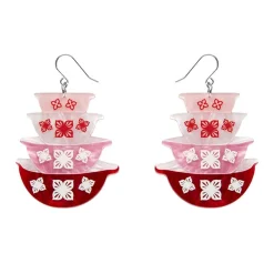 Sale Nanna'S Prized Flower Bowls Earrings Earrings